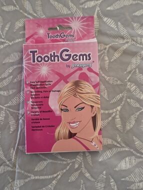 ToothGems Pink Crystal Tooth Jewelry